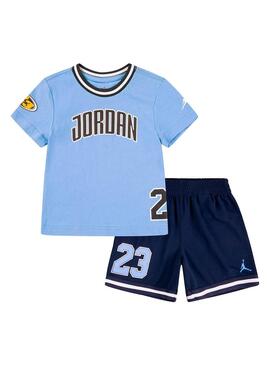 Conjunto Niño/a Nike Jordan Play-Off Azules