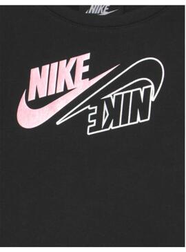 Chandal Niña Nike Crew Legging Negro Rosa