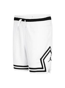 Pantalón corto Niño/a Jordan Diamond Blanco