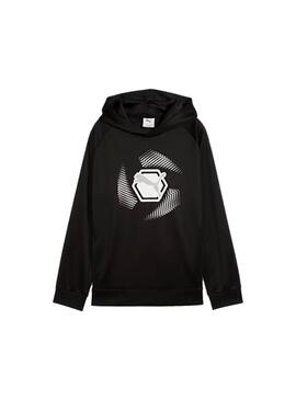 Sudadera Niño/a Puma Ative Sports Negra