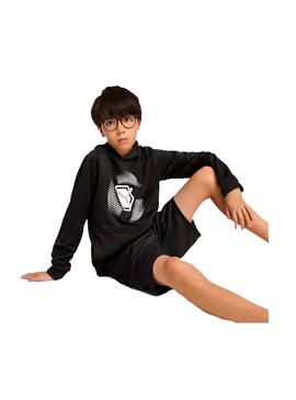 Sudadera Niño/a Puma Ative Sports Negra