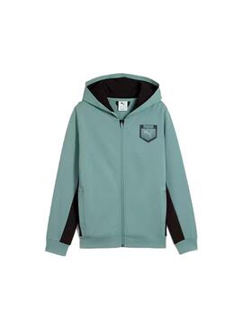 Sudadera Junior Puma Active Sports Verde