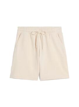 Pantalon corto Mujer Puma Her Beige