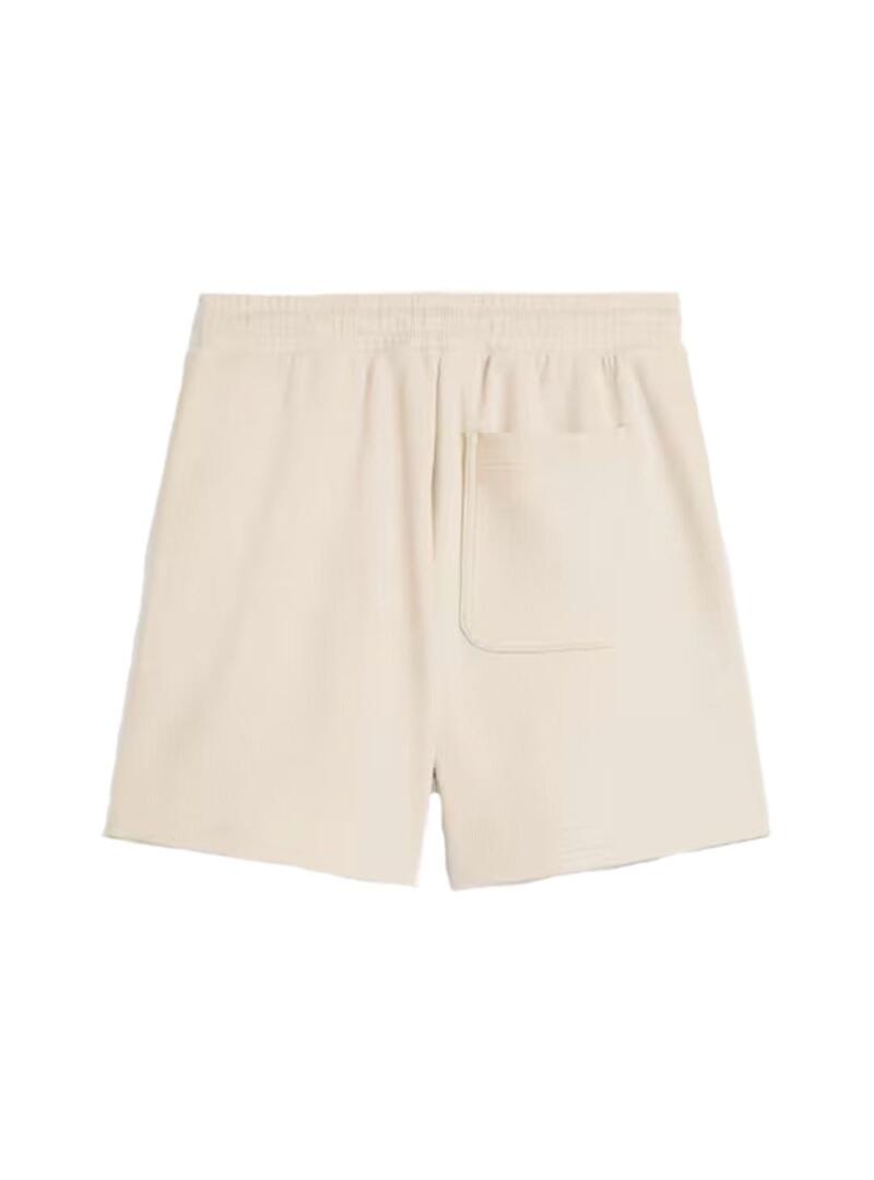 Pantalon corto Mujer Puma Her Beige