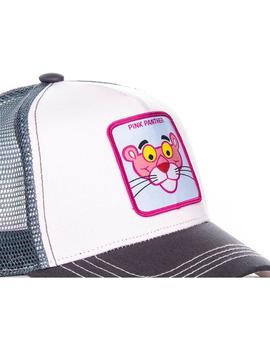 Gorra Unisex Pantera Rosa Capslab Gris