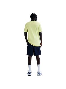 Camiseta Hombre Nike Nsw Tee Amarilla