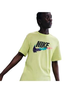 Camiseta Hombre Nike Nsw Tee Amarilla
