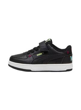Zapatilla Niño Puma Caven 2.0 Negra