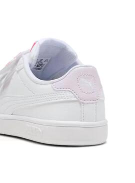 Zapatilla Niño/a Puma Smash 3.0 Blanca
