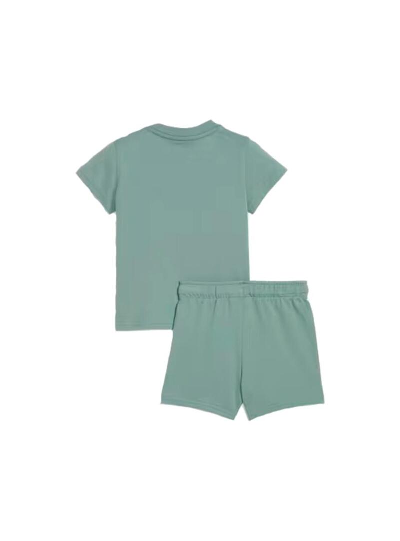 Conjunto Niño/a Puma MiniCats Verde