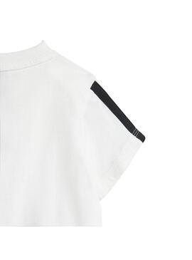 Conjunto Niño/a adidas 3S Blanco Negro