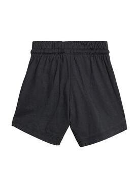 Conjunto Niño/a adidas 3S Blanco Negro
