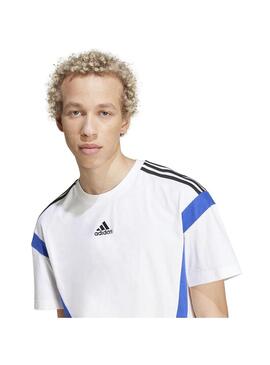 Camiseta Hombre adidas CB Blanca