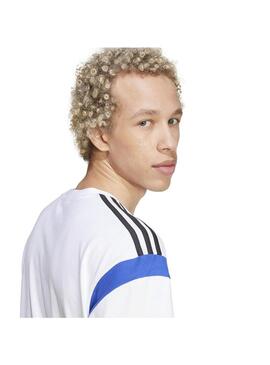 Camiseta Hombre adidas CB Blanca