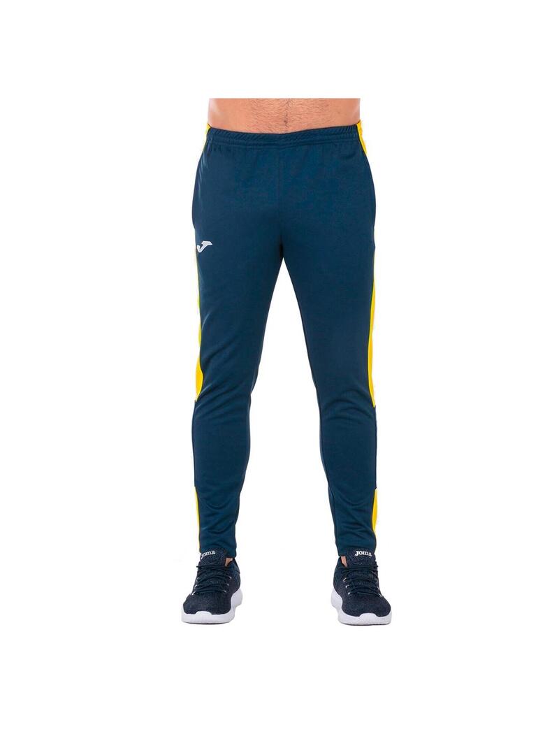 Pantalón Unisex Joma Championship IV Marino Amarillo
