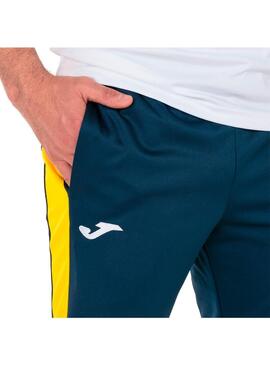 Pantalón Unisex Joma Championship IV Marino Amarillo