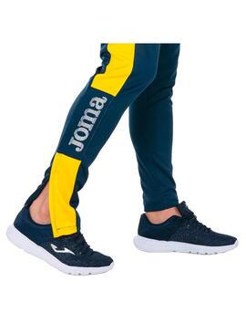 Pantalón Unisex Joma Championship IV Marino Amarillo