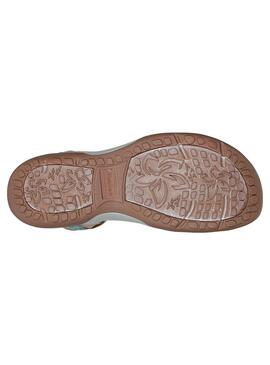 Zapatilla Mujer Skechers Reggae Slim Beige