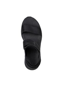 Sandalia Mujer Skechers D´Lux Walker Negro