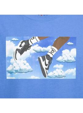Camiseta Niño/a Jordan Tee Azul