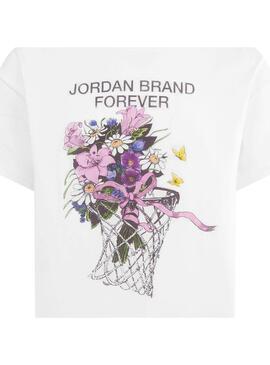 Camiseta Niña Jordan Blanco