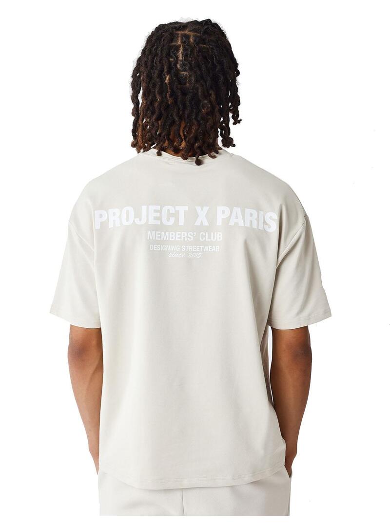 Camiseta Hombre Project X Paris Beige