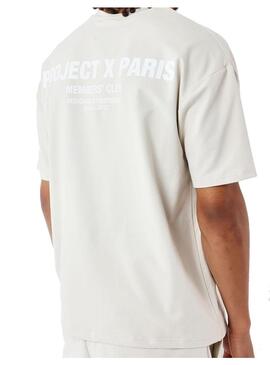 Camiseta Hombre Project X Paris Beige