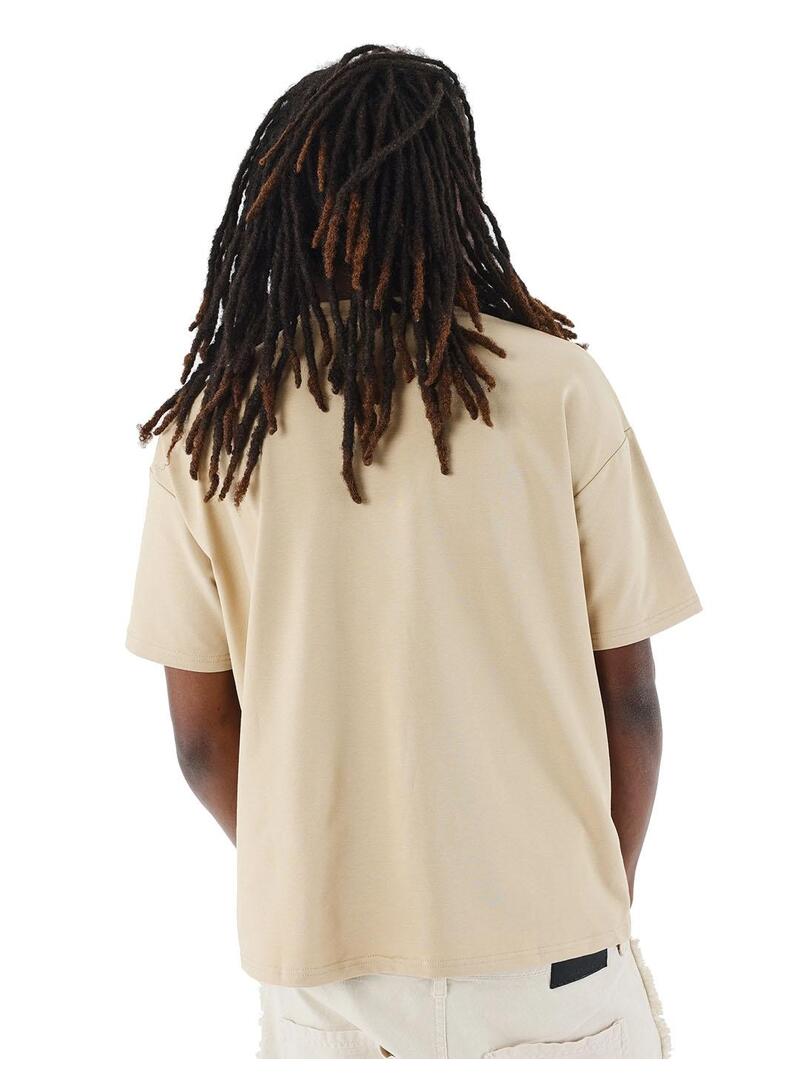 Camiseta Hombre Project X Paris Corazón Beige
