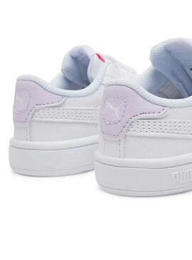 Zapatilla Niño/a Puma Smash 3.0 Blanca