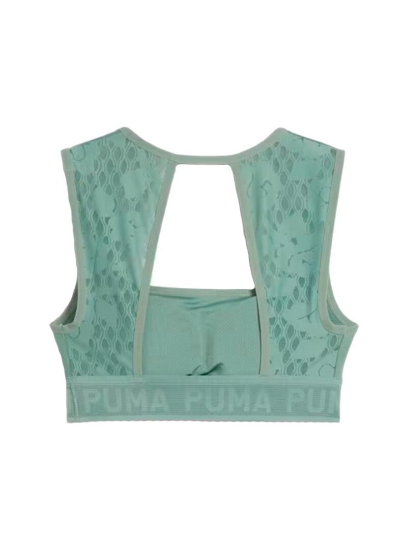 Top Mujer Puma Move Lace Verde