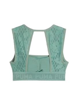 Top Mujer Puma Move Lace Verde