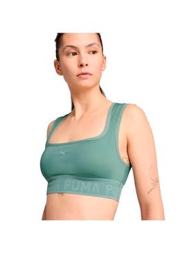 Top Mujer Puma Move Lace Verde