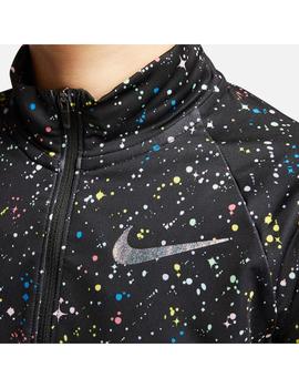 Sudadera Niña Nike Shine Negra