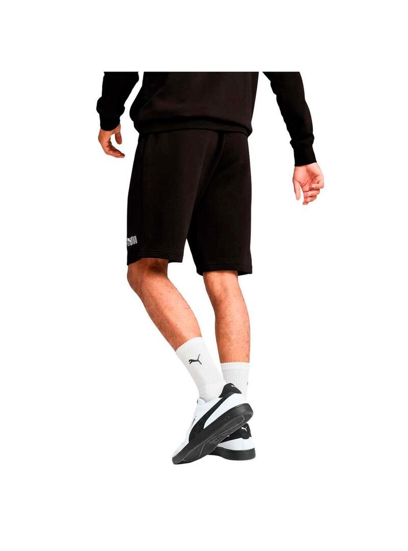 Pantalón corto Hombre Puma Ess Logo Lab Negro