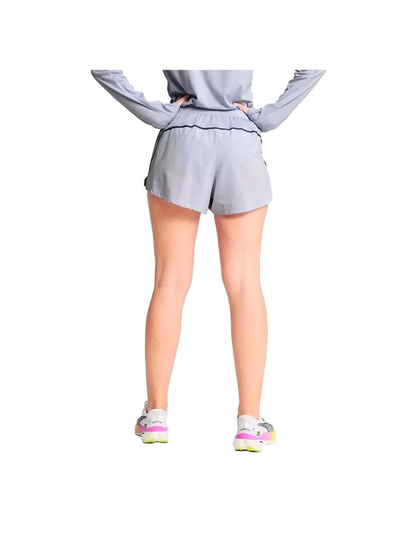 Pantalon corto Mujer Puma Run Velocity Lila