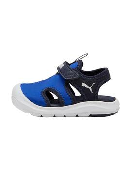 Sandalia Baby Puma Fun Racer Azul