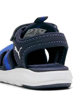 Sandalia Baby Puma Fun Racer Azul