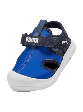 Sandalia Baby Puma Fun Racer Azul