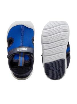 Sandalia Baby Puma Fun Racer Azul