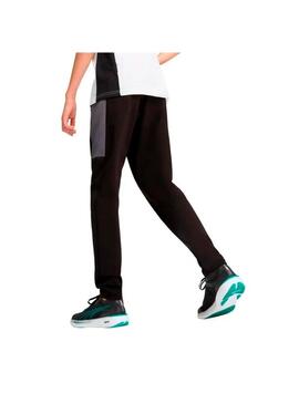Pantalón Junior Puma Active Sports Negro/Marino