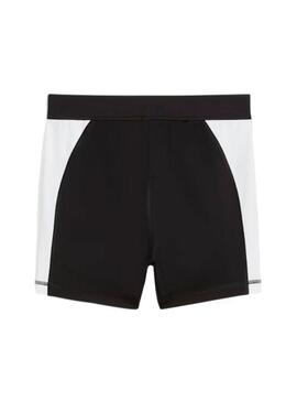 Short Malla Mujer Puma Strong Negro Blannco