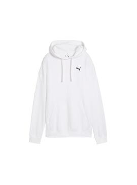 Sudadera Hombre Puma Ess Relaxed Blanca