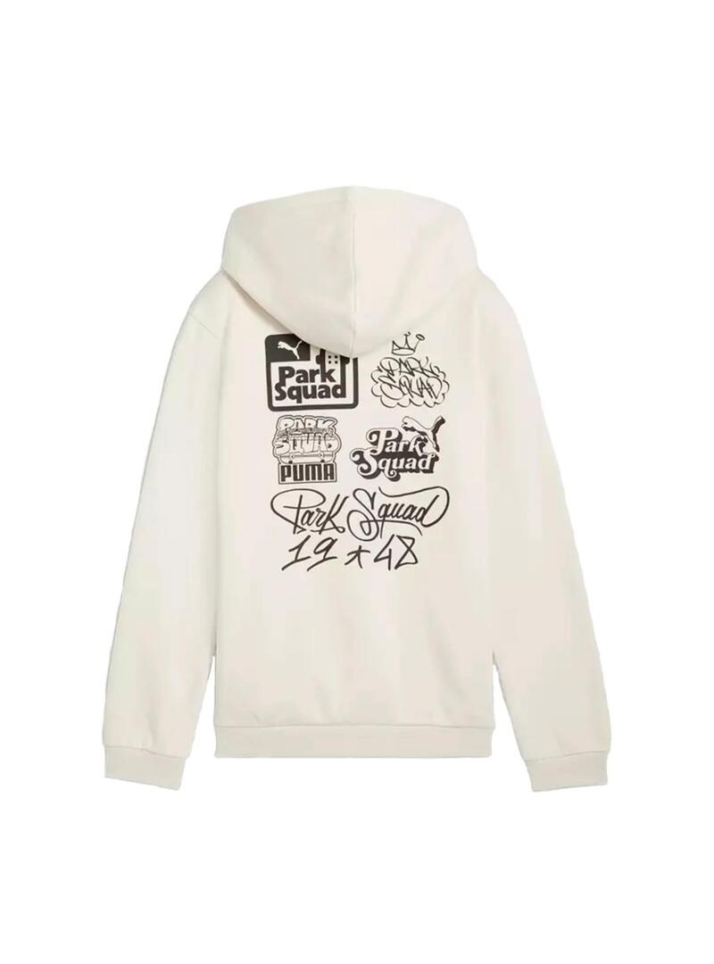 Sudadera Niño/a Puma Ess  Beige
