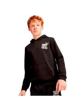 Sudadera Niño/a Puma Ess  Negro