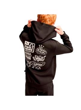 Sudadera Niño/a Puma Ess  Negro
