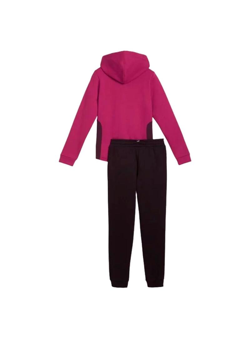 Chandal Niña Puma Sweat Granate