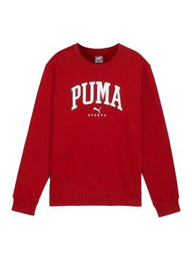 Sudadera Niño/a Puma Squad Granate