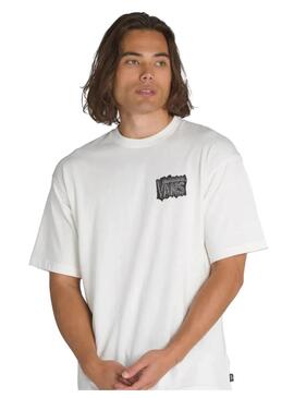 Camiseta Hombre Vans Mte Off Blanca