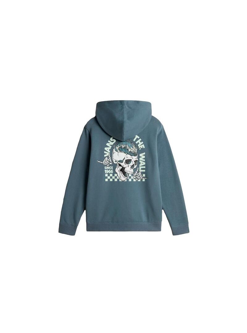 Sudadera Niño Vans Headwaves Loose Azul