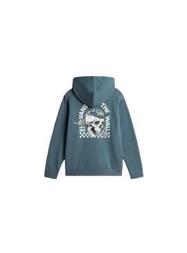 Sudadera Niño Vans Headwaves Loose Azul